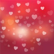 Abstract Background for Valentines Day Vector illustration