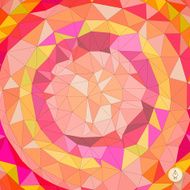 Abstract geometric background Mosaic Vector illustration N21