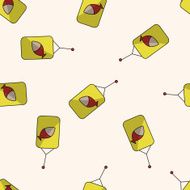 Fishing line cartoon seamless pattern background N2