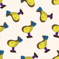 Amusement park facilities cartoon seamless pattern background N142