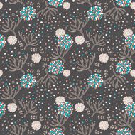 Elegant floral seamless pattern N11