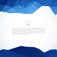 Blue vector template N71