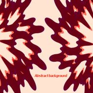 Abstract background wave shapes Vector illustration Eps 10
