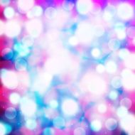 blue and pink bokeh background