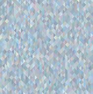 Abstract triangle mosaic blue colored background