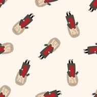 judge cartoon seamless pattern background N6