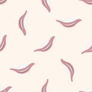 Japanese food sushi cartoon seamless pattern background N14