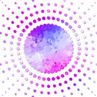 abstraction radial background N2