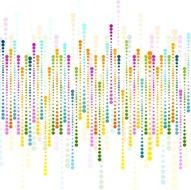 Bright abstract geometric background with circles
