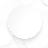 Vector Paper circle with drop shadows N5