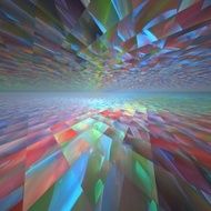 Abstract shapes background N89