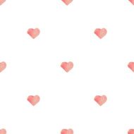 Watercolor hand drawn heart N5