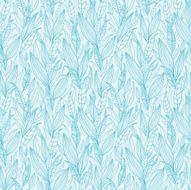 Misty Leaves Seamless Pattern Background