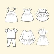 Baby Clothes Collection - Illustration N2