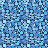 Cool Bubbles Seamless Pattern