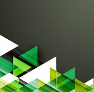 Abstract geometric background Modern overlapping triangles N590