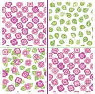 Vector seamless Floral Patterns N2