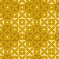 Pattern squares shamrocks gold