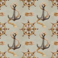 Seamless nautical pattern N40
