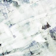 Abstract grunge painting with collage paper texture
