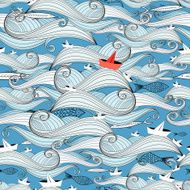 texture of the waves