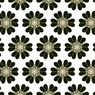 Lace floral ethnic ornament seamless pattern N11