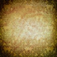 Grunge paper with vintage ornament