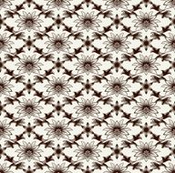 Seamless background with retro pattern floral ornament