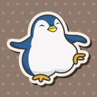 animal pengiun cartoon theme elements N4