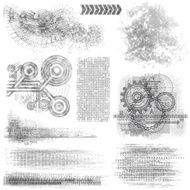 Grunge Design Elements