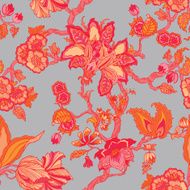Seamless pattern with flowers of Frangipani N15