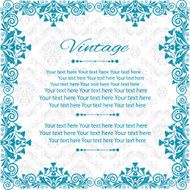 invitation card vintage N14