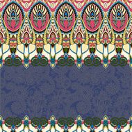 ornamental floral folkloric background for invitation