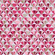 Simple fan pattern Based on Traditional Japanese Embroidery