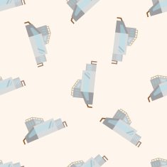 Building house cartoon seamless pattern background N30