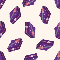 gift theme icon 10 cartoon seamless pattern background