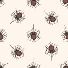 bug cartoon seamless pattern background N38