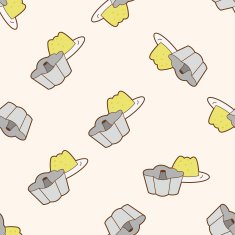 kitchenware baking module cartoon seamless pattern background N3