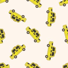transportation car cartoon seamless pattern background N42