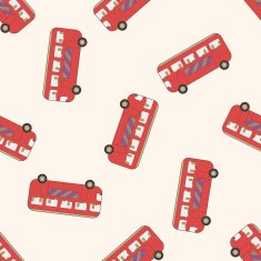transportation car cartoon seamless pattern background N43