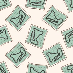 racing map cartoon seamless pattern background N2