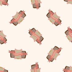 design banner cartoon seamless pattern background N2