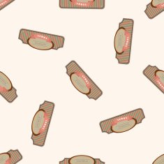 design banner cartoon seamless pattern background N3
