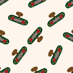 casino game table cartoon seamless pattern background N6