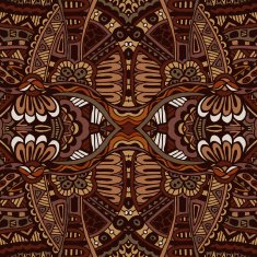 vintage seamless vector pattern ornamental