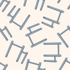 Amusement park facilities cartoon seamless pattern background N133