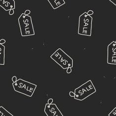 sale tag doodle drawing seamless pattern background N2