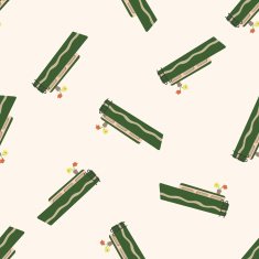 Transportation boat cartoon seamless pattern background N56