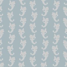 Seamless grey background made of abstract baroque element