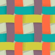 Seamless colorful background made of abstract stripes